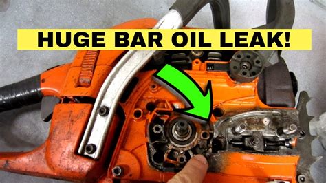 craftsman chainsaw bar oil leak|Craftsman Chainsaw Oil Leak Solutions 